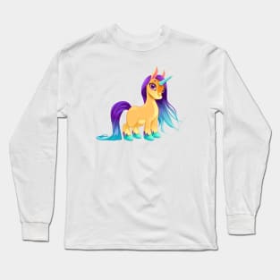 Baby unicorn for freedom and magic Long Sleeve T-Shirt